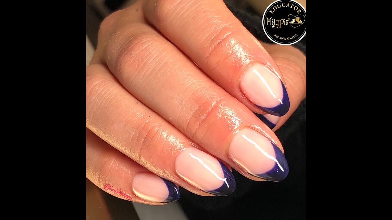 How To Do A French Manicure-Using Magpie Gel Colours