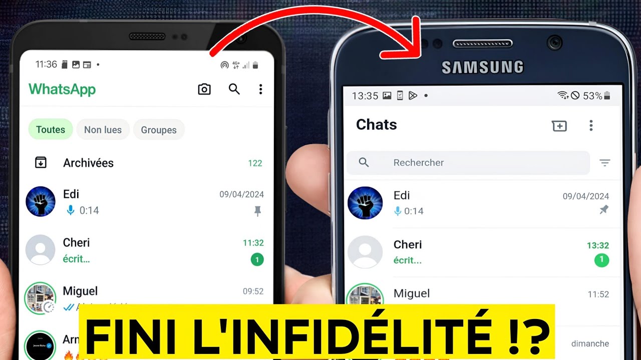 WhatsApp : Recevoir les mêmes messages sur deux téléphones Différents