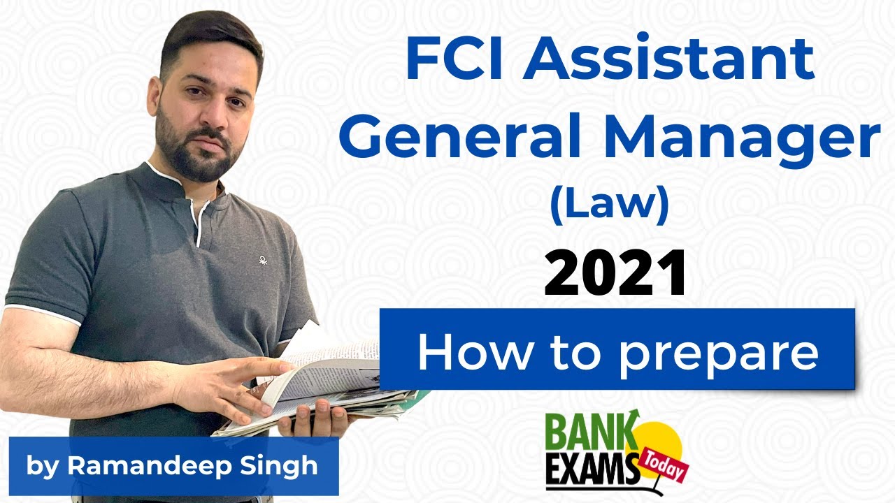 FCI Assistant General Manager(Law) 2021 - Preparation Guide