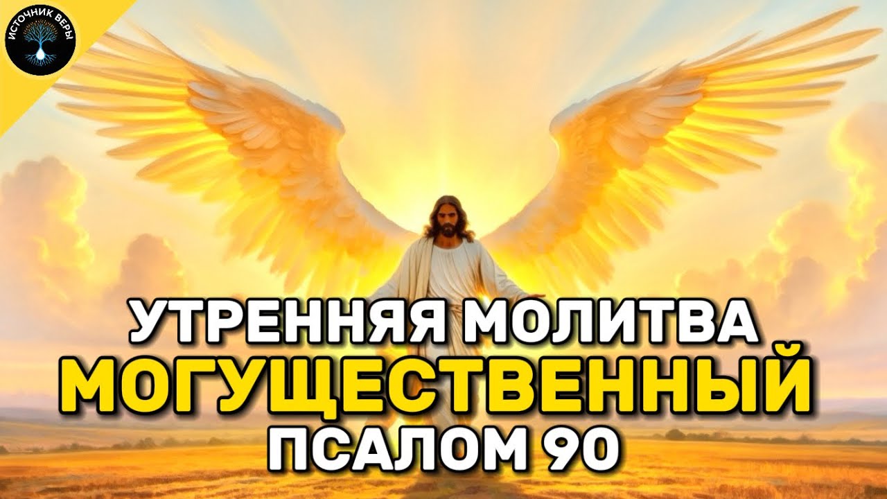 Утренняя Молитва: Псалом 90 - Защита и Любовь Бога на весь День