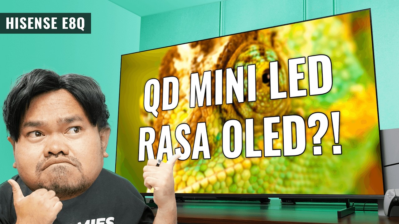 TV QD Mini Led Murah Terbaik Untuk PS5 I Hisense E8Q