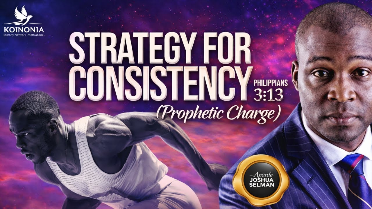STRATEGY FOR CONSISTENCY(PROPHETIC CHARGE)Phil.3:13 ||COVENANT NATION||LAGOS-NIGERIA||APOSTLE SELMAN