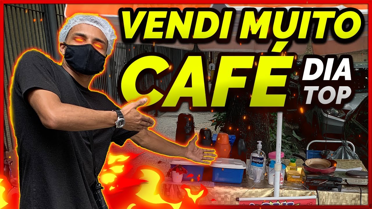 MEU DIA VENDENDO CAFÉ NA RUA | DÁ PRA VIVER VENDENDO NA RUA E VALE A PENA? | VLOG VENDENDO NA RUA