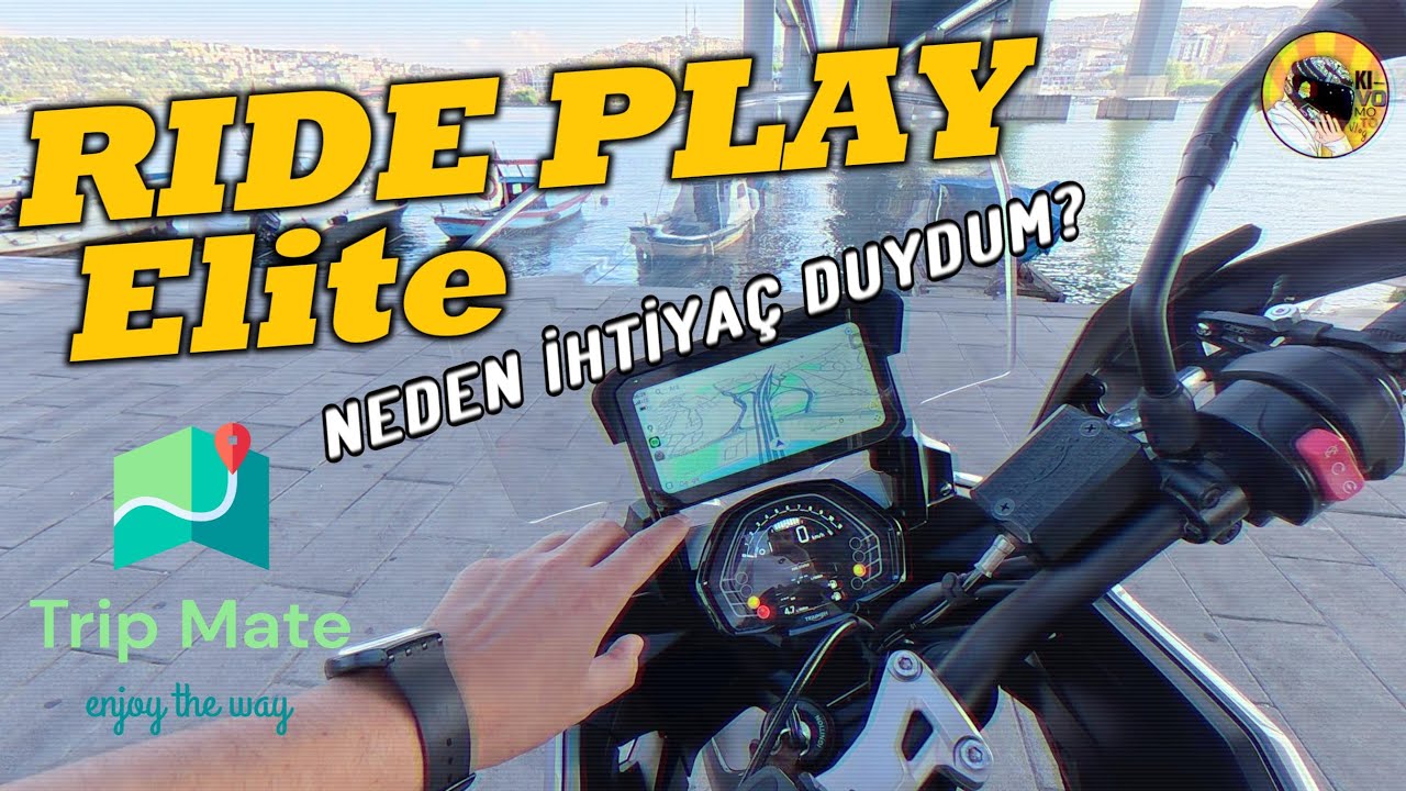 MOTOSİKLET ÇAĞ ATLADI! | TRIP MATE #RidePlayElite