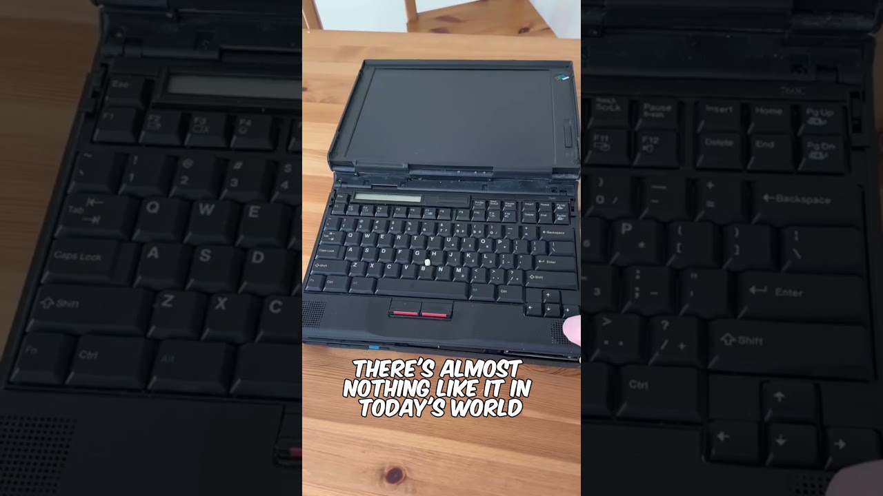The IBM Thinkpad 760c a wonder of its time