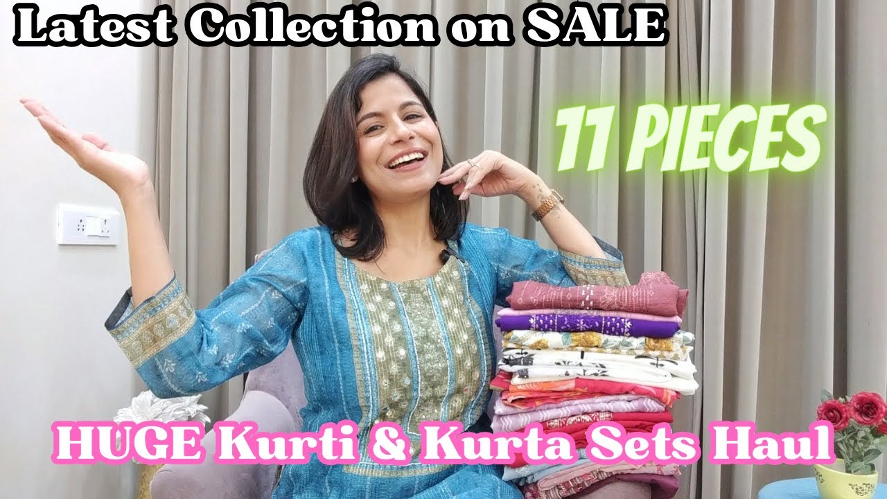Huge Kurti & Kurta Set Haul from End of Season Sale (Libas) - 50 to 70% OFF l Dream Simple