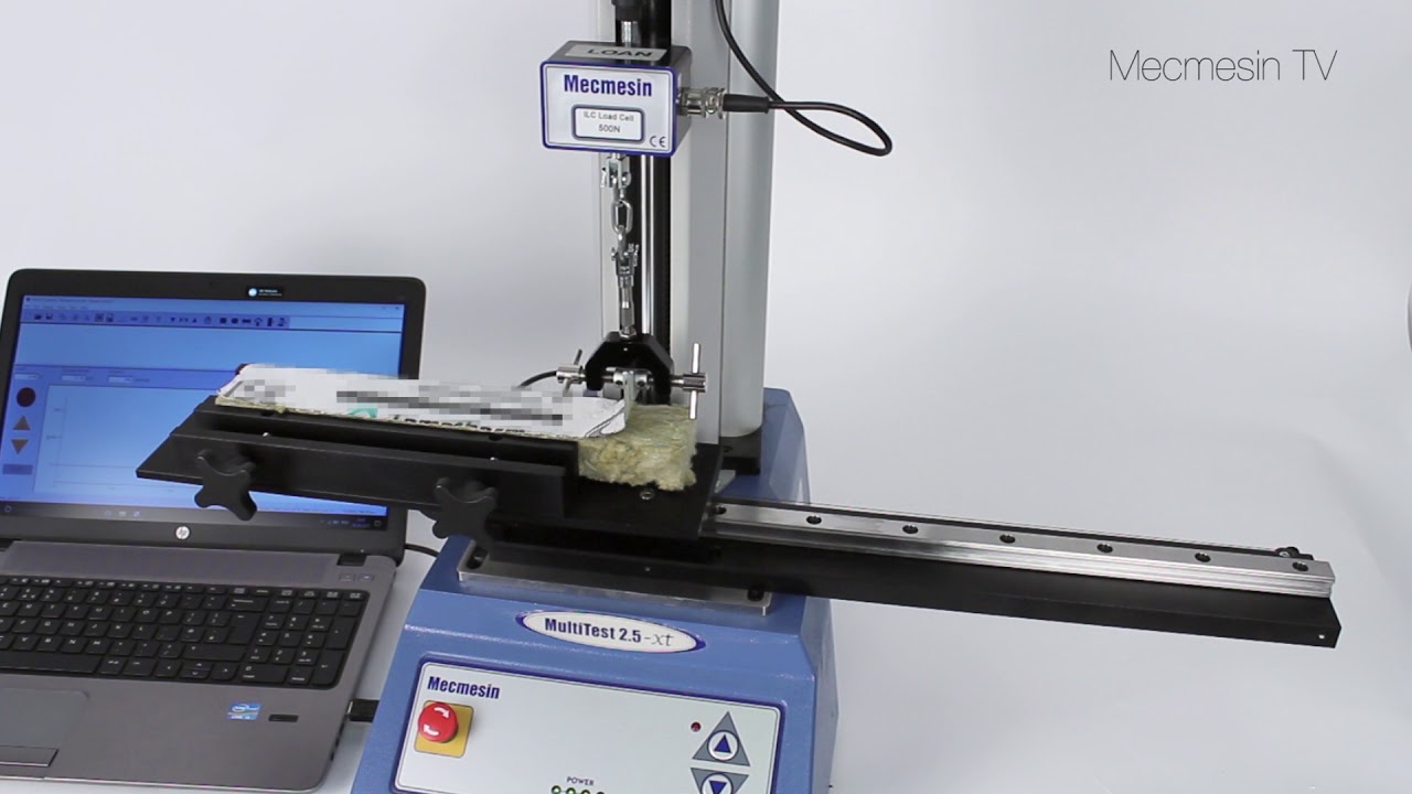 90&deg; peel testing with MultiTest 2.5-i  Mecmesin Force & Torque Measurement Systems