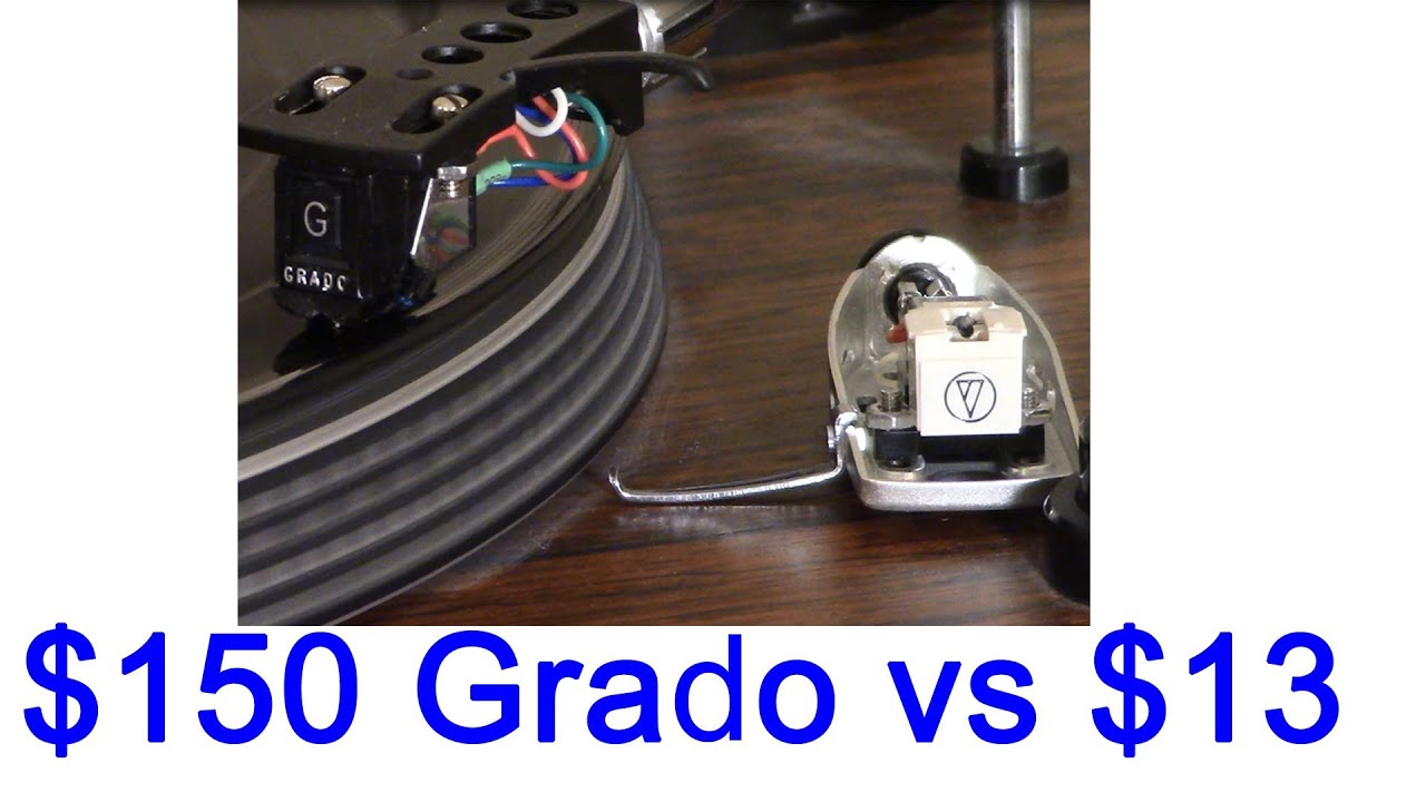 grado vs china MM phono cartridge sound BLIND test ; $150 vs $13. Is it worth to buy expensive one