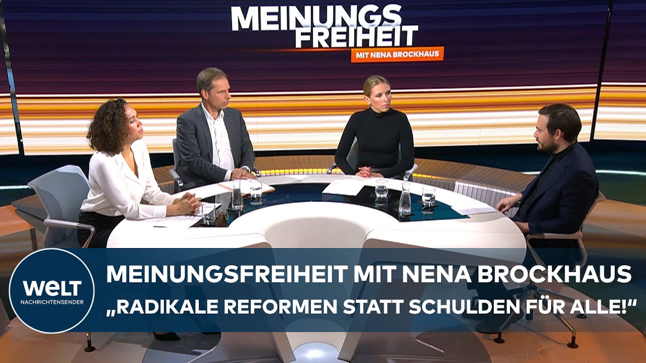 „Das ist Mut ohne Risiko!“ WELT-Talk MEINUNGSFREIHEIT mit Nena Brockhaus – Die ganze Sendung!