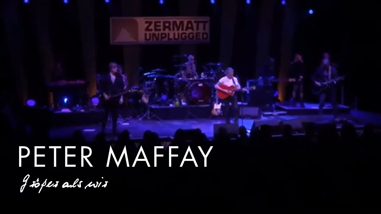 Peter Maffay - Größer als wir (Live @ZermattUnpluggedFestival 2023)