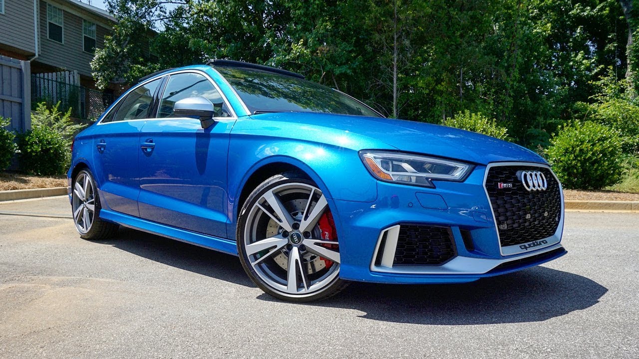 2018 Audi RS3: Start Up, Exhaust, Test Drive and Review