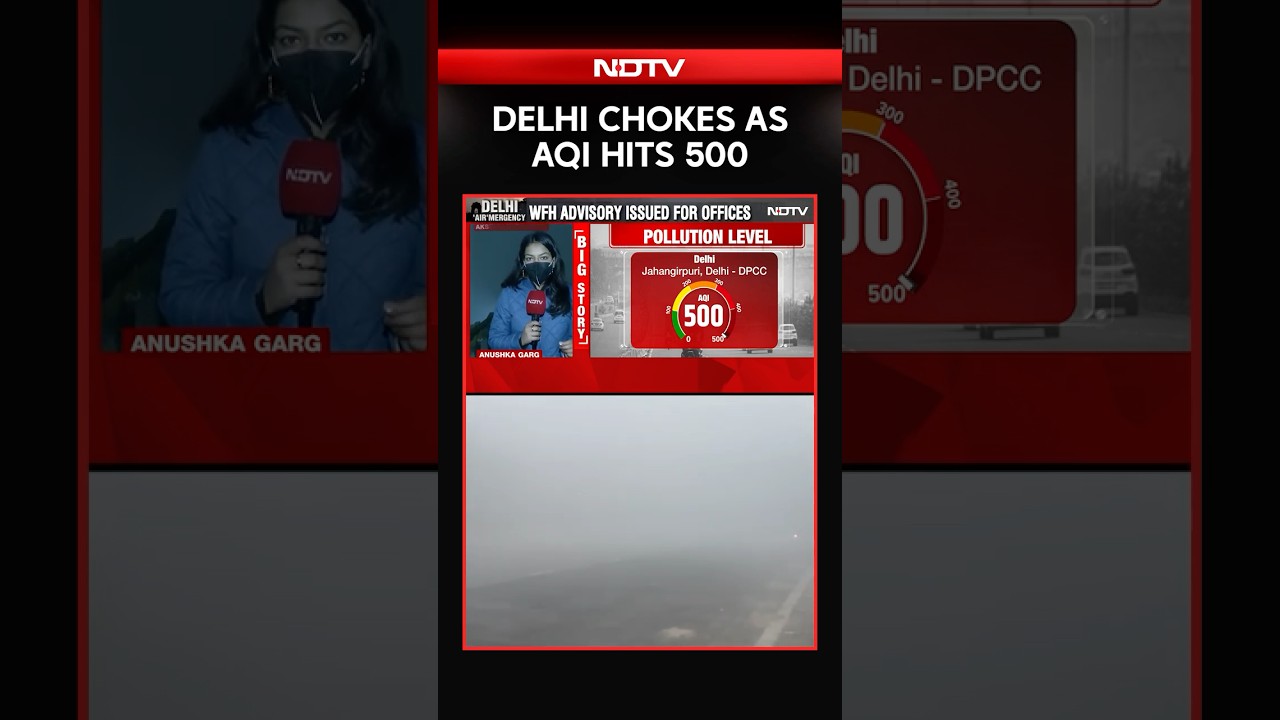 Delhi Pollution Emergency: 4 Stations Hit AQI 500