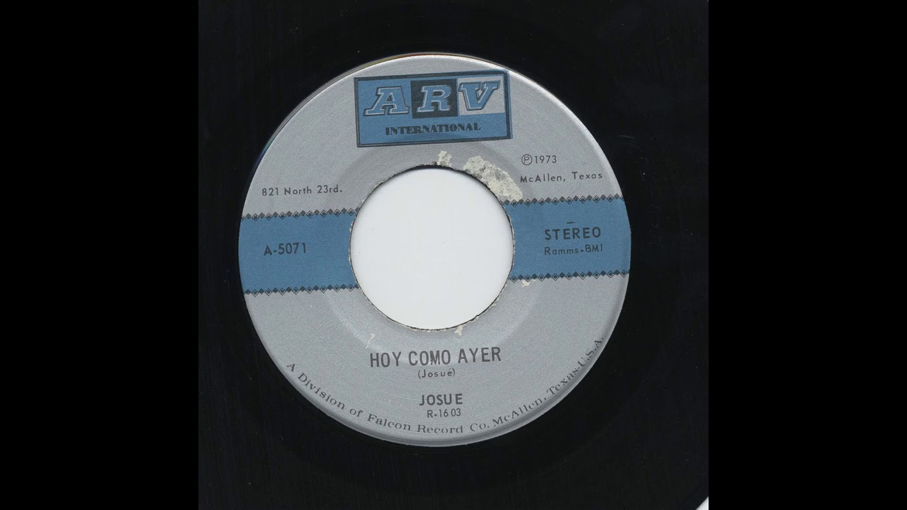 Josue - Hoy Como Ayer - ARV a-5071
