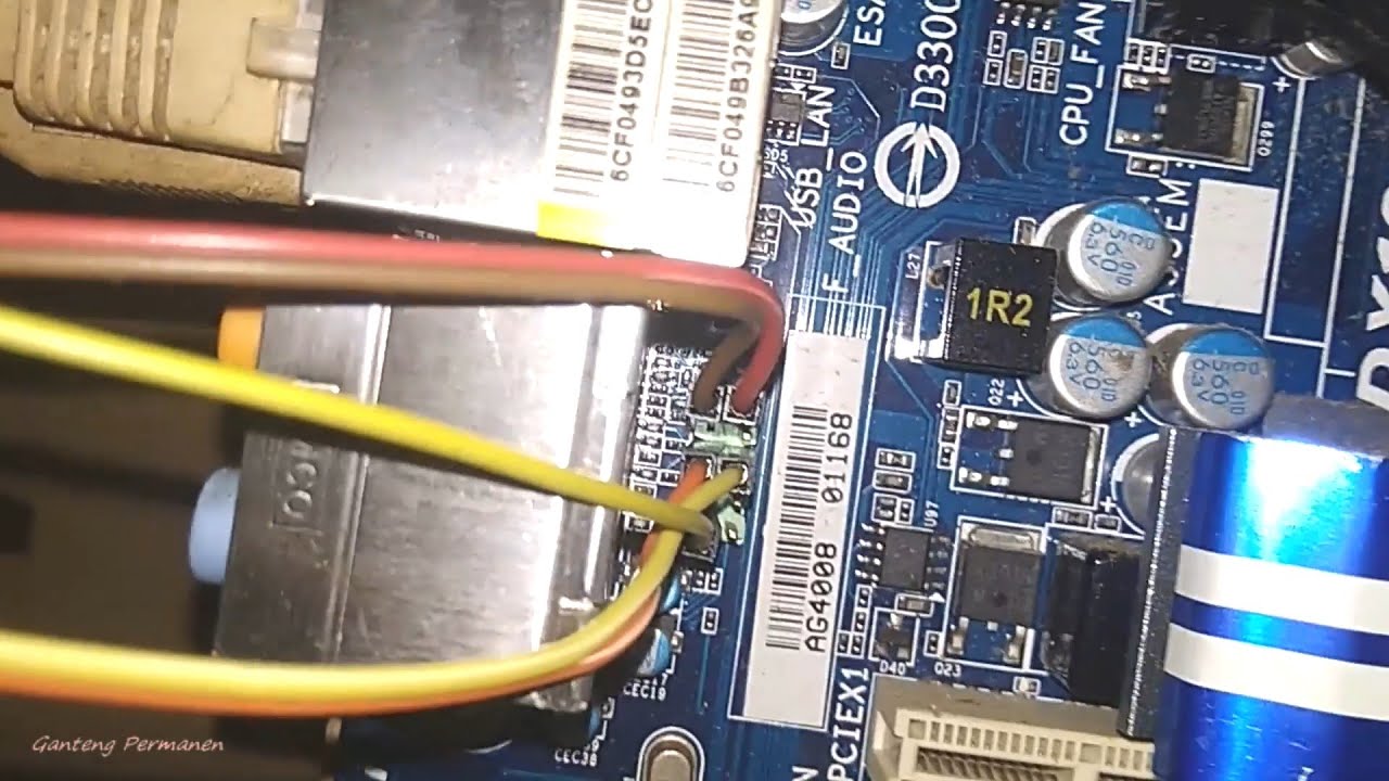 Direct Wiring AC97 Front Panel Audio Header Pinout Connect to Speakers w/ Female Dupont Jumper Cable
