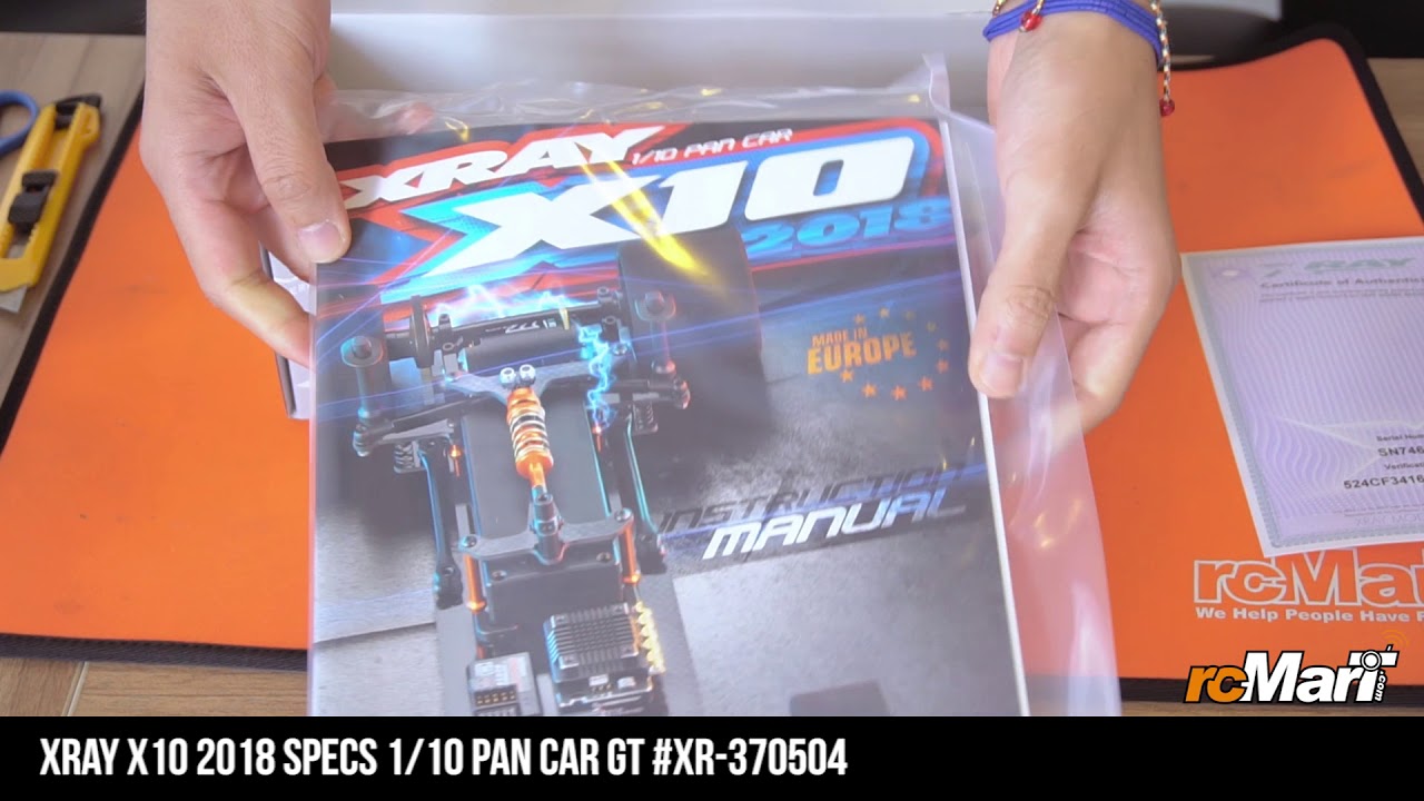 Xray X10 2018 1:10 RC Pan Car Unbox