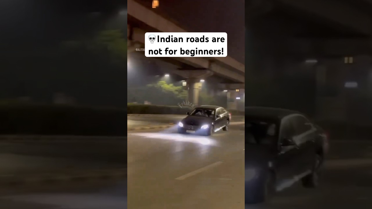 India&rsquo;s most dangerous highway speed-breaker!! #supercar #india