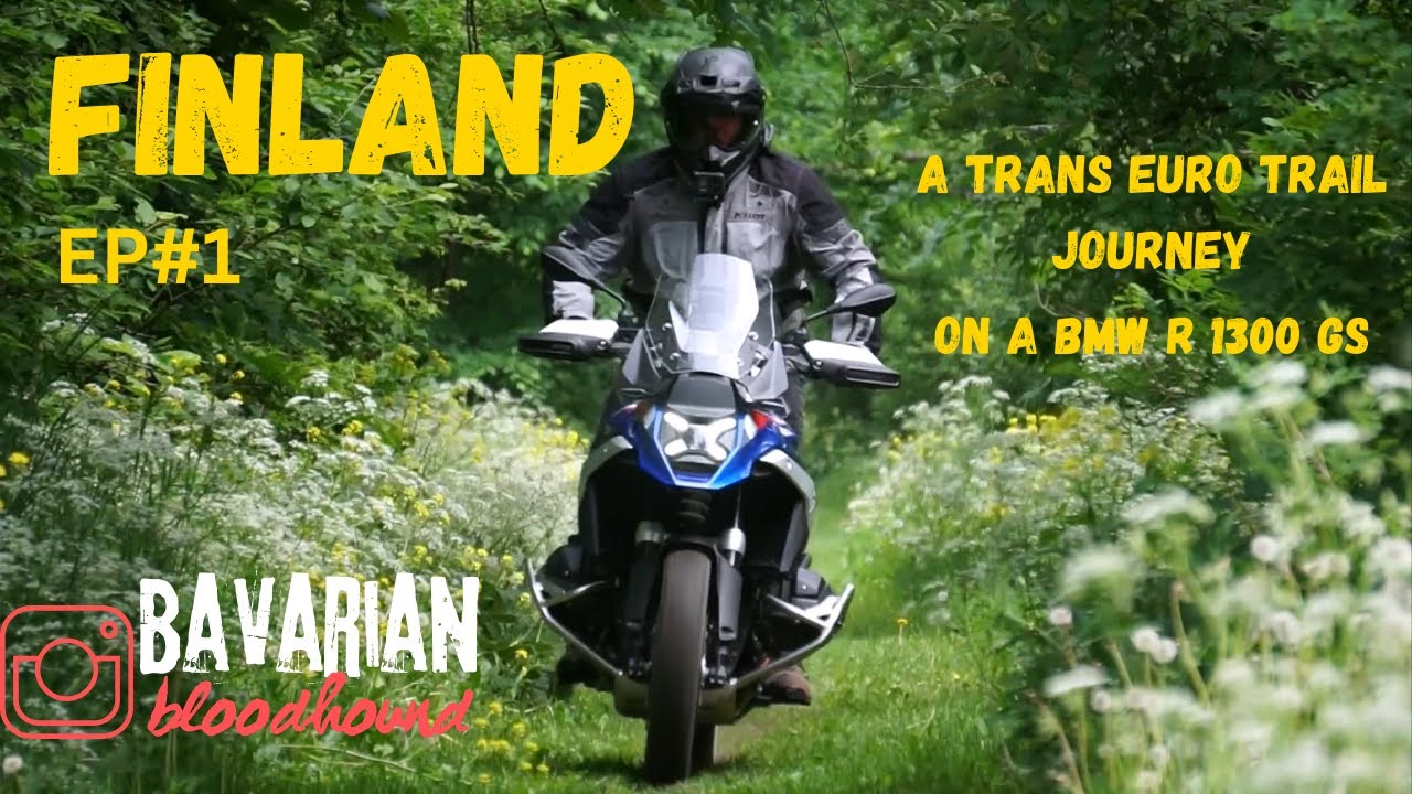 Off-Road to the Top of Europe! BMW R 1300 GS Trophy, Adventure in Finland.