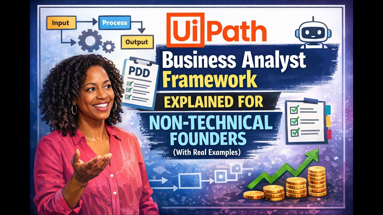 UiPath Business Analyst Framework—Explained for Non-Technical Founders (With Real Examples)