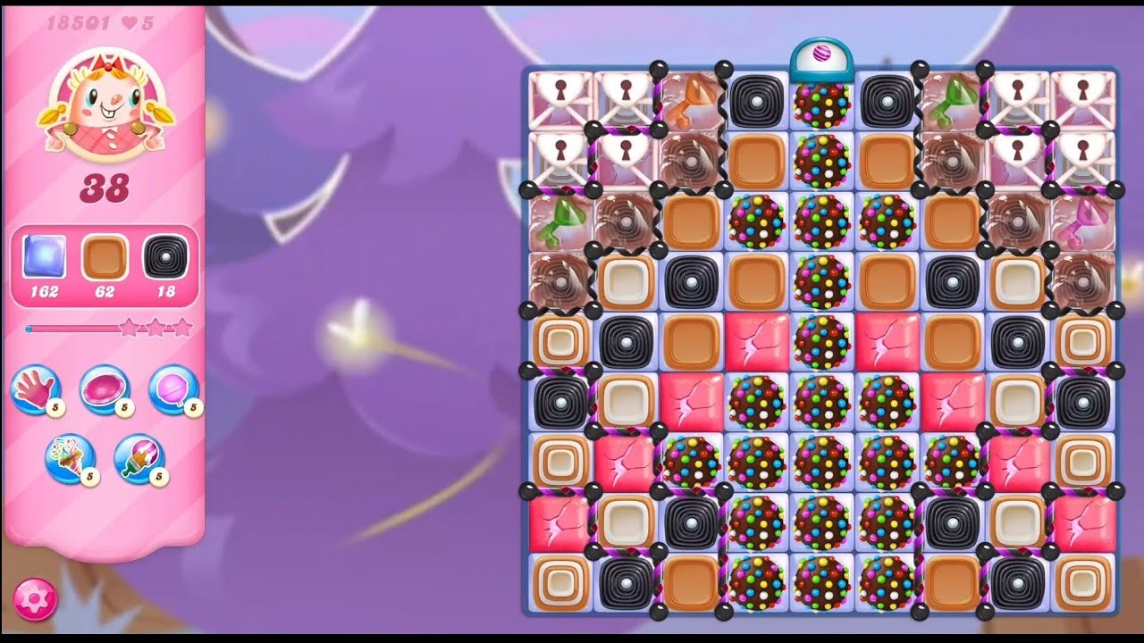 Candy crush saga level 18501