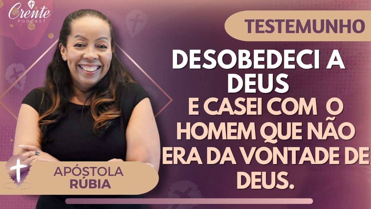 EP.24 | VEJA o que Deus faz, quando VOCÊ CONFIA 100% em DEUS  | Apostola Rúbia