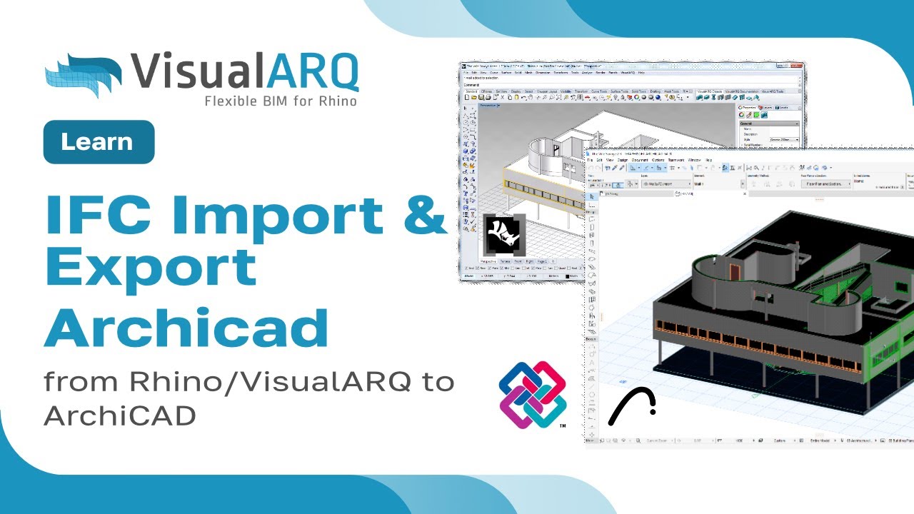 From Rhino/VisualARQ to ArchiCAD .IFC
