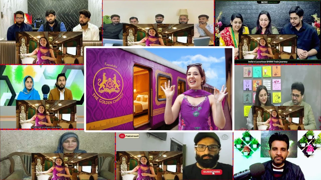 Pak Reacts to India's luxurious $4000 train journey! (5-day South India itinerary) | Reaction Mashup