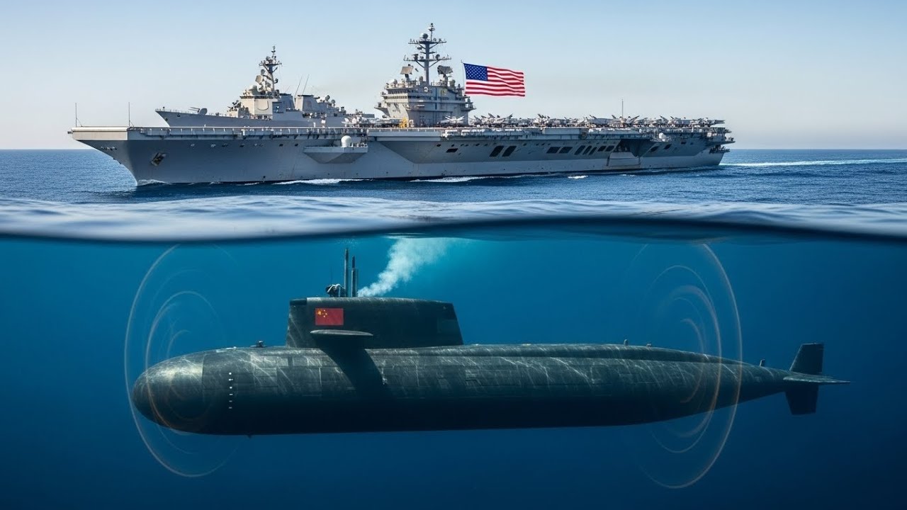 A Chinese Sub Slipped Under a U S  Carrier — Then This Happened…
