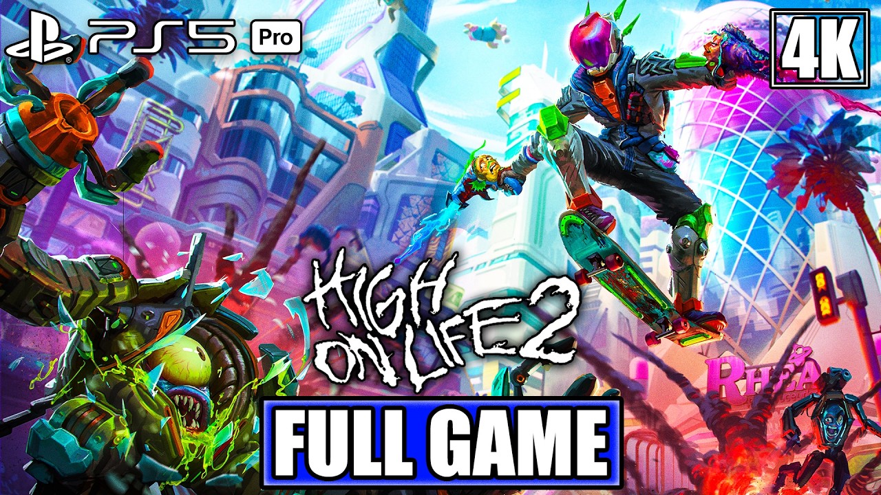 HIGH ON LIFE 2 Gameplay Walkthrough FULL GAME [4K 60FPS PS5 PRO] - No Commentary