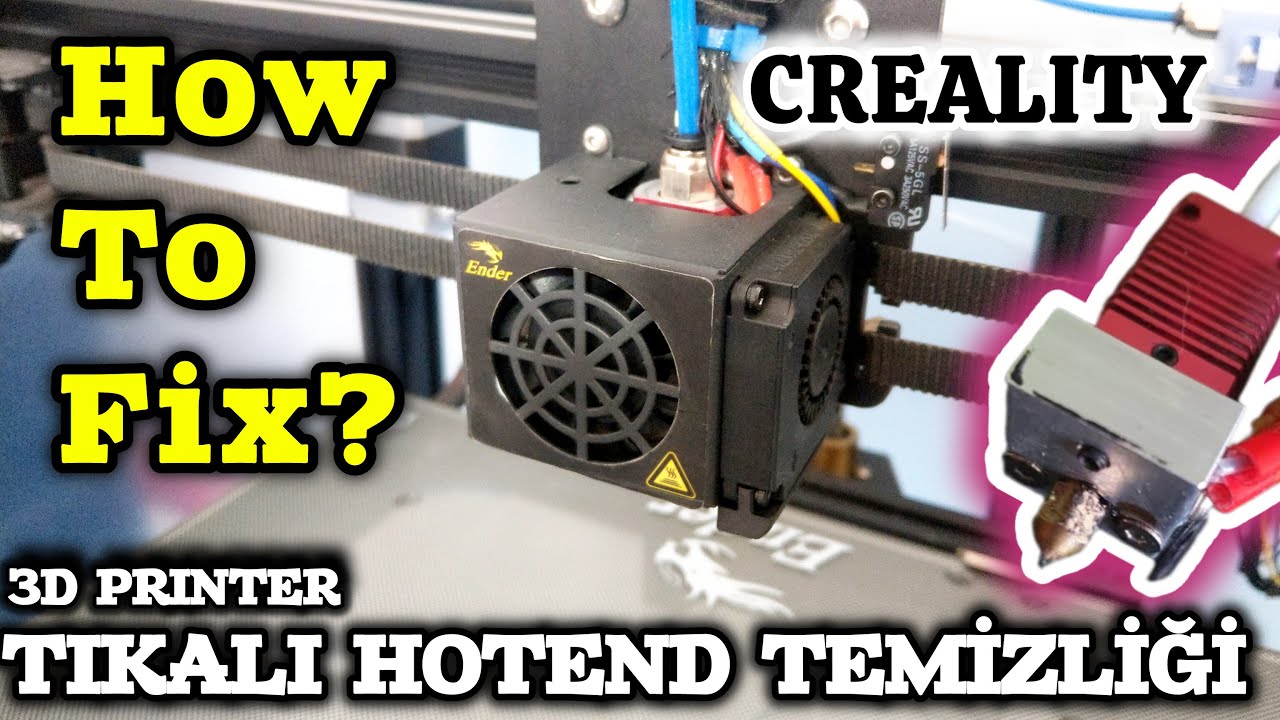 ОЧИСТКА ХОТЭНДА 3D-ПРИНТЕРА CREALITY, ВСЕ СОВЕТЫ ПО ОТКРЫТИЮ ЗАСОРЕННОГО ХОТЭНДА..ENDER 3, 6, CR6-SE