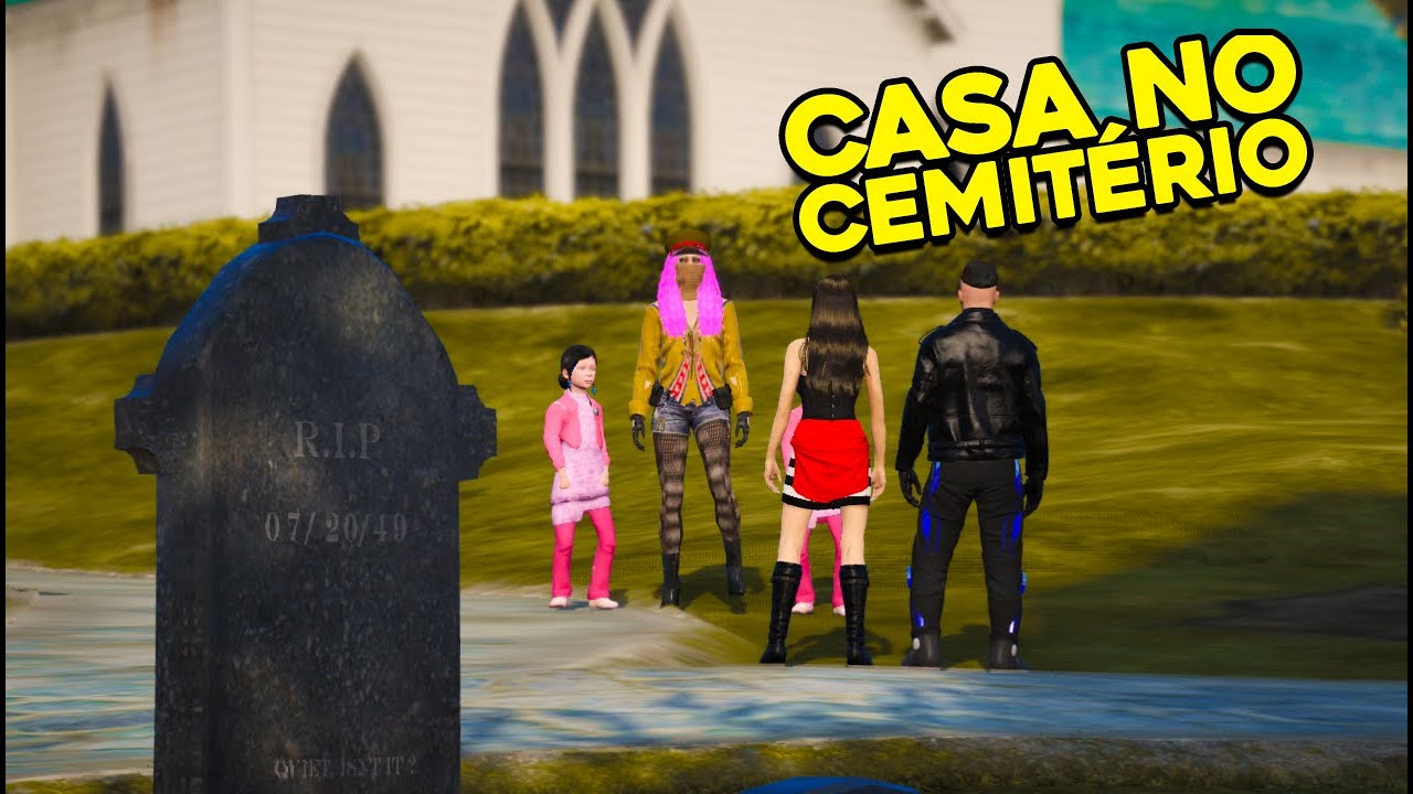 COMPREI UMA CASA NO CEMITÉRIO - GTA V