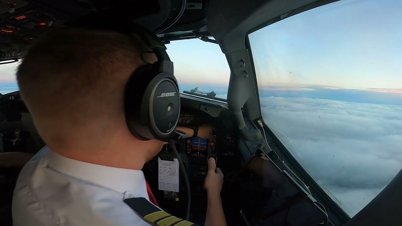 B737-800 | Taxi +Takeoff DUS 23L