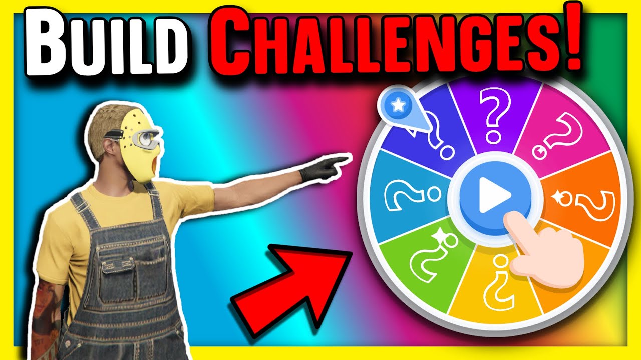 GTA 5 SPIN the Wheel BUILD CH4LLENGE