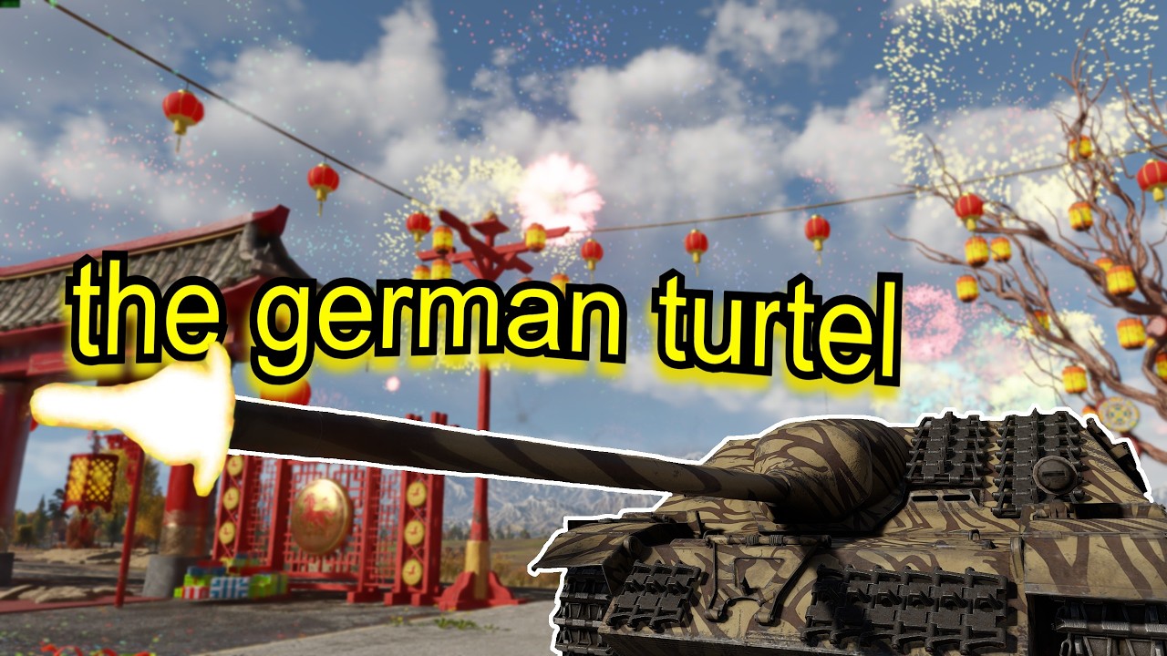 the german turtel tank is nice