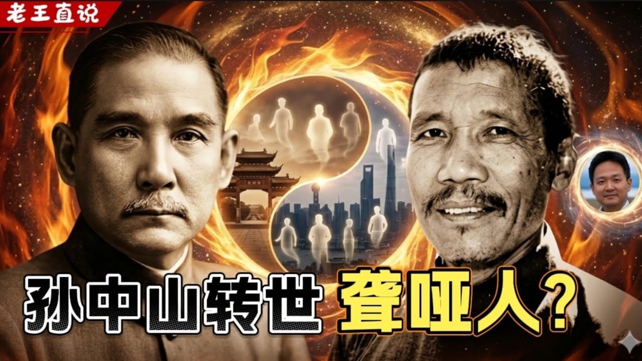 老王来了:孙中山转世聋哑人！？轮回转世奇人奇事！| 张国立亲历玄学事件！| 玄学故事！|
