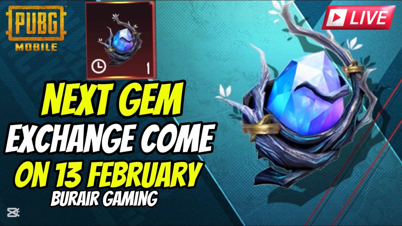 NEXT GEMEXCHANGE COME ON 13 FEBRUARY | Burair Gaming is Live (No.129) #burairgaming #ultimatecrate