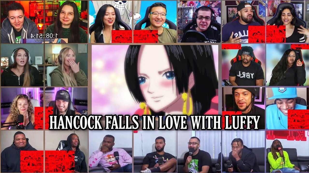 Boa Hancock Falls in Love with Luffy Reaction Mashup | One Piece Episode 417