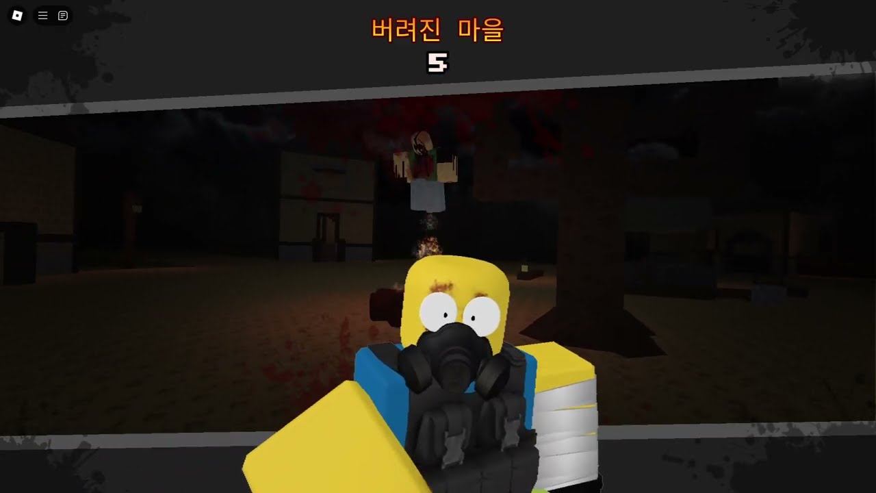 The Robloxia: Until Dawn 기존 킬러 1번째 saw noob