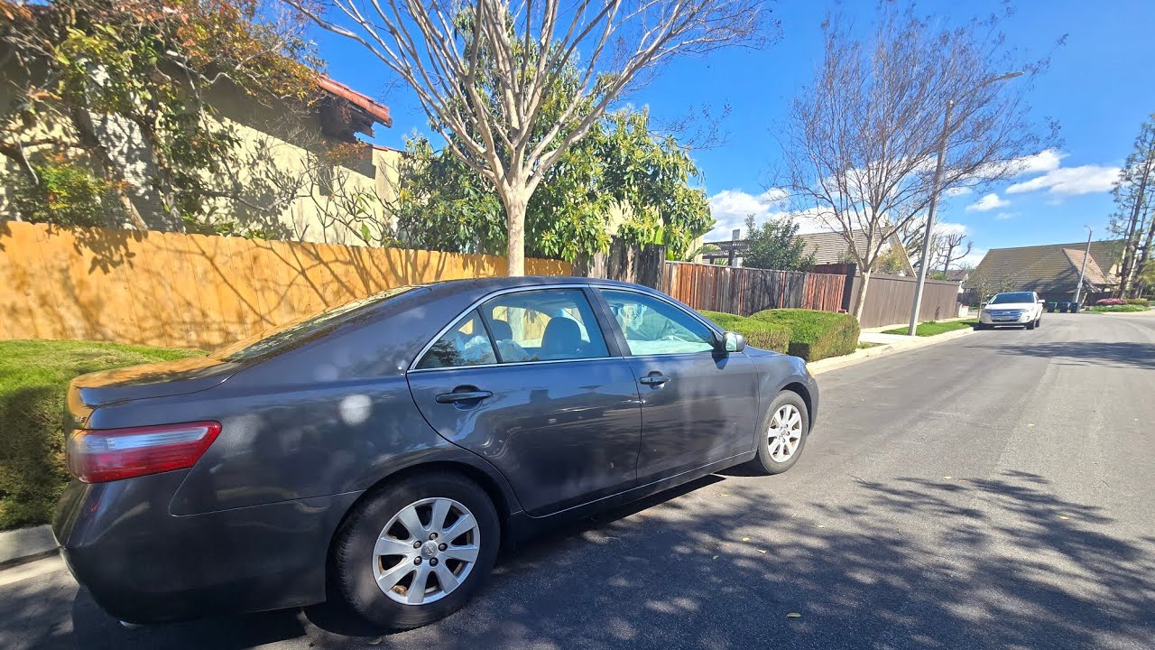 Fuel tank filler neck.  2008 Toyota Camry V6