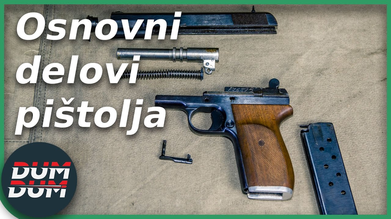 Osnovni delovi i rad pištolja i revolvera