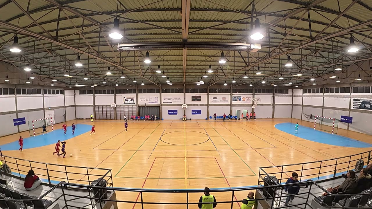 1º PARTE S15 FEMININO MAIA FUTSAL 5-2 CAXINAS
