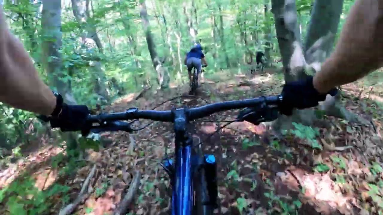 Kunagora - Kostelgrad MTB ENDURO RIDE little crash