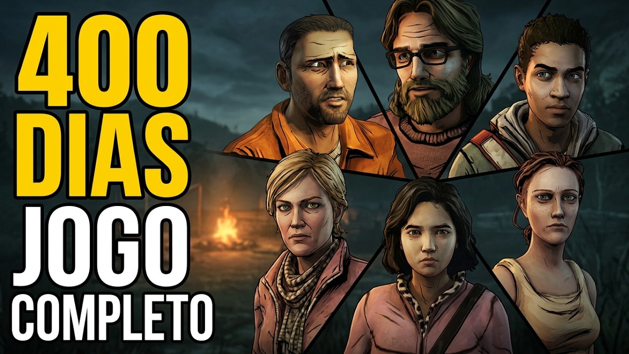 THE WALKING DEAD 400 DAYS - JOGO COMPLETO