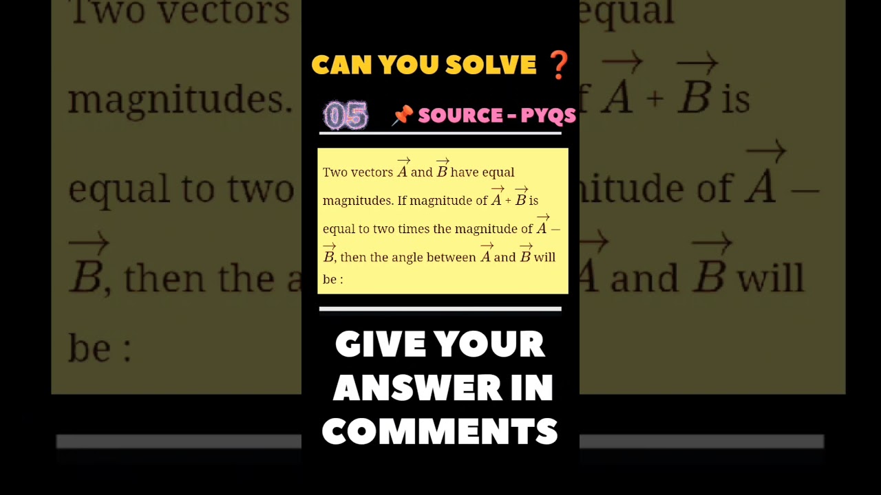 Real Exam Level Question Asked Every Year 😳 JEE & NEET || 