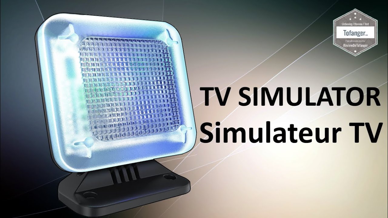 CSL - Симулятор LED TV - Защита от взлома - Безопасность дома - Распаковка