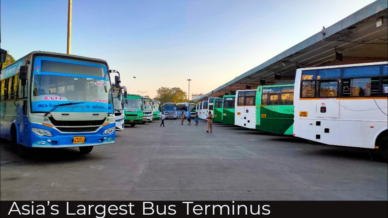 ASIA'S LARGEST BUS TERMINUS | DR. M.G.R. KOYAMBEDU BUS TERMINUS - CHENNAI | (CMBT)🇮🇳