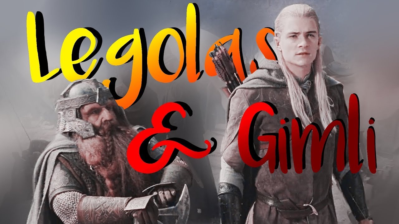 ✘ Legolas and Gimli being an iconic duo for 4 minutes straight