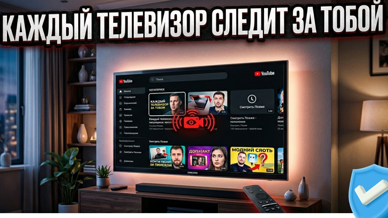 Ваш телевизор следит за вами - отключите эту функцию.