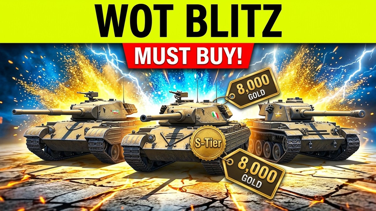 🚨NEW Tanks at WoT Blitz Auction 🔥 CHEAP & OP!