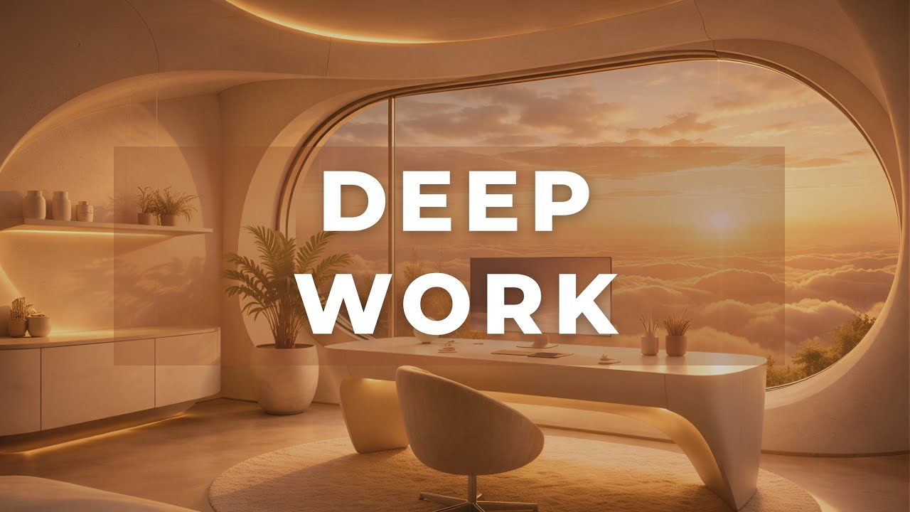 Deep Work Chill House with Handpan | Focus & Flow