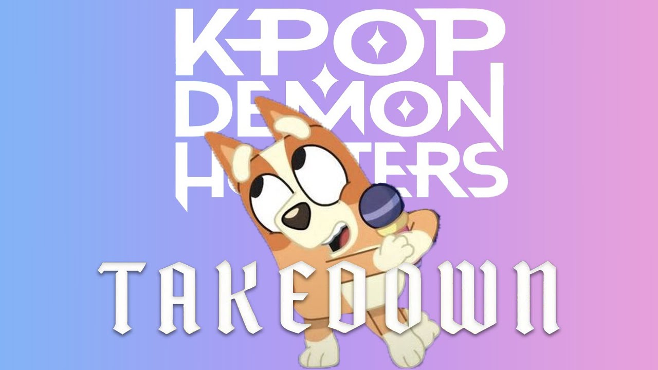 TAKEDOWN | KPOP DEMON HUNTERS x BLUEY | BINGO (Official Music Cover)